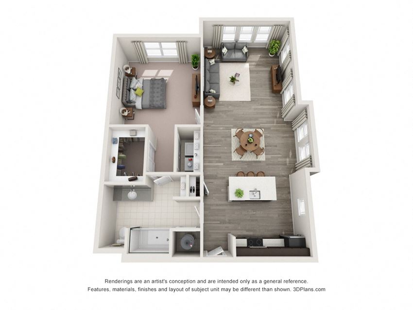 A1-SE Floor Plan A1-SE Floor Plan at Hudson at East, Orlando, FL